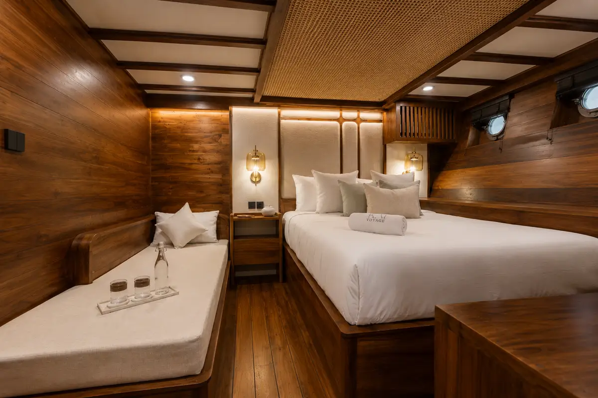 Deluxe cabin on Kai Voyage (1 of 2)